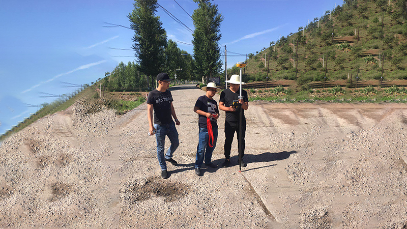公路邊線測量